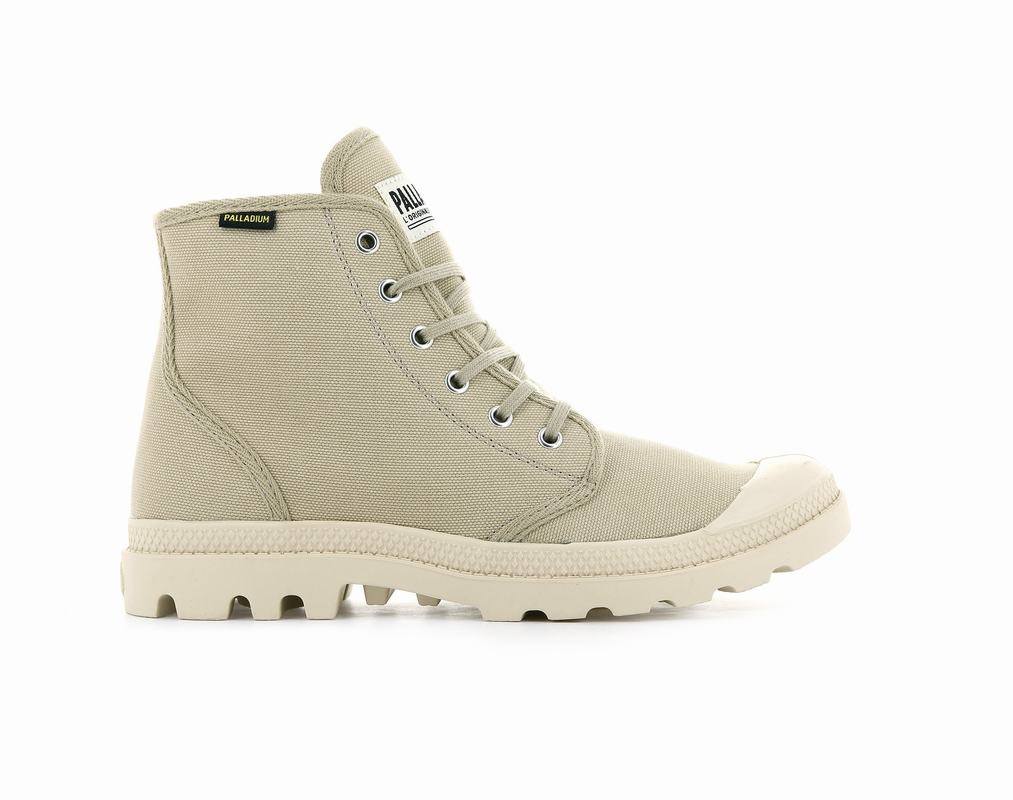 Botas Palladium Pampa Hi Originale Hombre - Verde Claro ||YIBJ-21607||